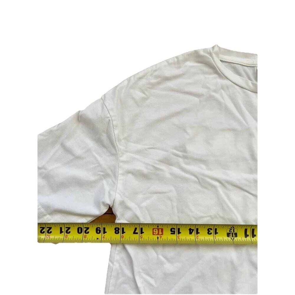 SOLY HUX Girl's Letter Graphic T Shirts Short Sleeve White Size 11/12 A000870 - Picture 3 of 8